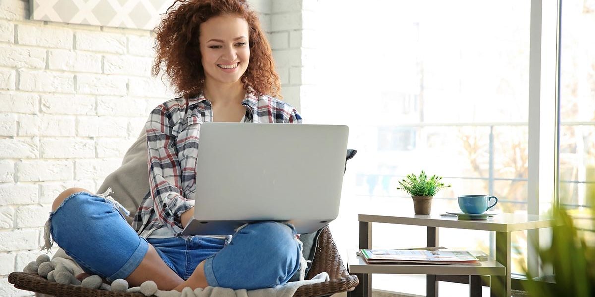 how to find a sober living home woman on her laptop knowing How to Find a Sober Living Home